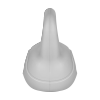Kettlebell bitumiczny 8 kg szary  REBEL ACTIVE